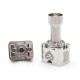 SXK Spade Style RBA Bridge for Boro / Billet / BB / Cthulhu / Pulse AIO - Silver, 0.8 / 1.1 / 1.4 / 1.7 / 2 / 2.3 / 2.6 / 3mm