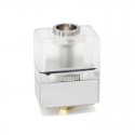 SXK Link'D NFG Style RBTA Bridge Tank for SXK BB / Billet Box - Silver, 316SS + PC, 3.5ml, 1.2 / 2.0 / 2.5 / 3.0 / 3.5mm