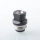 SXK ST Sturdy Style Hybrid Drip Tip for SXK BB / Billet and DotAIO Kit - Silver, 1 x 316SS Base + 4 x Mouthpieces