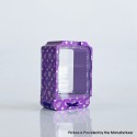 Rekavape Mission XV LE Rocket Style Boro Tank for SXK BB / Billet AIO Box Mod Kit - Purple, Aluminum Alloy