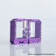 Rekavape Mission XV LE Rocket Style Boro Tank for SXK BB / Billet AIO Box Mod Kit - Purple, Aluminum Alloy