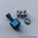 5AVape Wick'd Reviv'D Style RBA Bridge for Billet / BB / Boro - Blue, 7 PCS Air Pin 1.2 / 2.0 / 2.5 / 3.0 / 3.5 / 4.0 / 4.5mm