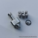 5AVape Wick'd Reviv'D Style RBA Bridge for Billet / BB / Boro - Silver, 7 PCS Air Pin 1.2 / 2.0 / 2.5 / 3.0 / 3.5 / 4.0 / 4.5mm