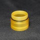 SXK Replacement Ultem Drip Tip for SXK Alpha / Kindbright Alpha / Alpha Style RTA - Brown, PEI, 15mm