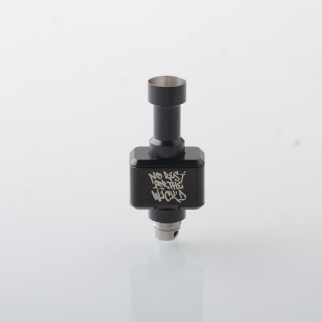 Wick'd Reviv'D Style RBA Bridge for Billet / BB / Boro - Black, SS, 7 PCS Air Pin 1.0 / 2.0 / 2.5 / 3.0 / 3.5 / 4.0 / 4.5mm