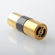 Bestia Mods Furia Style Mechanical Mod - Brass, 1 x 18650 / 20700 / 21700, Black Ring