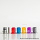 Rekavape Mission Dotaio Tips V2 ARC Style AIO Drip Tip Set for dotMod dotAIO V1 / V2 Pod - Resin (5 PCS Moutpieces)