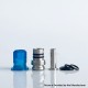 Rekavape Mission Dotaio Tips V2 ARC Style AIO Drip Tip for dotMod dotAIO V1 / V2 Pod - Blue, Resin