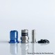 Rekavape Mission Dotaio Tips V2 ARC Style AIO Drip Tip for dotMod dotAIO V1 / V2 Pod - Blue, Aluminum