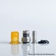 Rekavape Mission Boro Tips V2 ARC Style Drip Tip for BB / Billet Boro Mod - Yellow, Resin