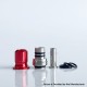 Rekavape Mission Boro Tips V2 ARC Style Drip Tip for BB / Billet Boro Mod - Red, Aluminum