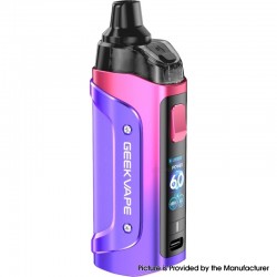 [Ships from Bonded Warehouse] Authentic GeekVape Aegis Boost 3 60W Pod Mod Kit - Rainbow, 5~60W, 3000mAh, 5ml, 0.2 / 0.6ohm