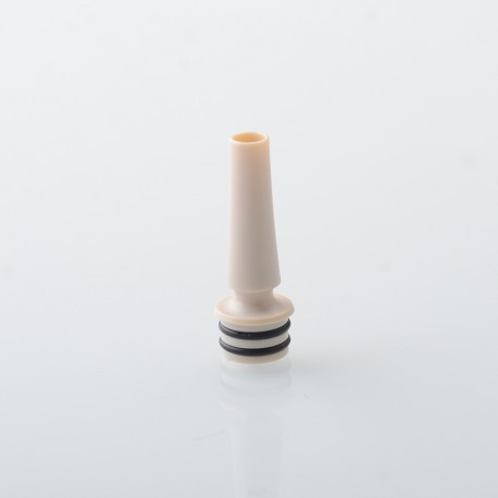 510 MTL Drip Tip for RDA / RTA / RDTA Atomizer - Beige, PEEK