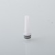 510 MTL Drip Tip for RDA / RTA / RDTA Atomizer - White, POM