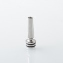 510 MTL Drip Tip for RDA / RTA / RDTA Atomizer - Silver, SS