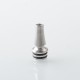 510 MTL Drip Tip for RDA / RTA / RDTA Atomizer - Silver, SS