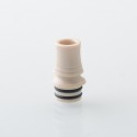 510 DL Drip Tip for RDA / RTA / RDTA Atomizer - Beige, PEEK