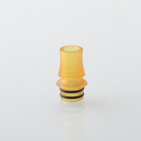 510 DL Drip Tip for RDA / RTA / RDTA Atomizer - Brown, PEI