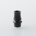 510 DL Drip Tip for RDA / RTA / RDTA Atomizer - Black, POM