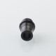 510 DL Drip Tip for RDA / RTA / RDTA Atomizer - Black, POM