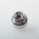 Diplomat Style RDL RTA Rebuildable Atomizer - Silver, 5.7ml, 8 Air Pins 2.0 / 2.3 / 2.5 / 2.8 / 3.0 / 3.2 / 3.5 / 4.0mm, 23mm