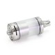 SXK Diplomat Style RDL RTA Rebuildable Tank Atomizer - Silver, 5.7ml, 2 PCS Air Pin 3.0 / 4.0mm, 23mm Diameter