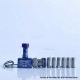 Rekavape Wick'd Reviv'D Style RBA Bridge for Billet / BB / Boro - Blueing, Air Pin 1.2 / 2.0 / 2.5 / 3.0 / 3.5 / 4.0 / 4.5mm