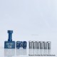 Rekavape Wick'd Reviv'D Style RBA Bridge for Billet / BB / Boro - Blue, 7 PCS Air Pin 1.2 / 2.0 / 2.5 / 3.0 / 3.5 / 4.0 / 4.5mm