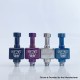 Rekavape Wick'd Reviv'D Style RBA Bridge for Billet / BB / Boro - Blue, 7 PCS Air Pin 1.2 / 2.0 / 2.5 / 3.0 / 3.5 / 4.0 / 4.5mm