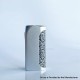 Rekavape Stratum V6S Style 60W VW Box Mod - Silver, 1~60W, 1 x 18650, Aluminum + SS