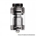 [Ships from Bonded Warehouse] Authentic Hellvape Fat Rabbit Solo 2 RTA Atomizer - Gun Metal, 5ml / 3ml, 25mm Diameter