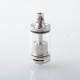 Rekavape Diplomat Style RDL RTA Rebuildable Tank Atomizer - Silver, 5.7ml, 3 PCS Air Pin 2.0 / 3.0 / 4.0mm, 23mm Diameter