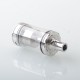 Rekavape Diplomat Style RDL RTA Rebuildable Tank Atomizer - Silver, 5.7ml, 3 PCS Air Pin 2.0 / 3.0 / 4.0mm, 23mm Diameter