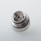 Rekavape Diplomat Style RDL RTA Rebuildable Tank Atomizer - Silver, 5.7ml, 3 PCS Air Pin 2.0 / 3.0 / 4.0mm, 23mm Diameter