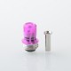 Rekavape Mission Boro Tips V2 ARC Style Drip Tip for BB / Billet Boro Mod - Purple, Resin