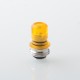 Rekavape Mission Boro Tips V2 ARC Style Drip Tip for BB / Billet Boro Mod - Yellow, Resin