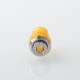 Rekavape Mission Boro Tips V2 ARC Style Drip Tip for BB / Billet Boro Mod - Yellow, Resin