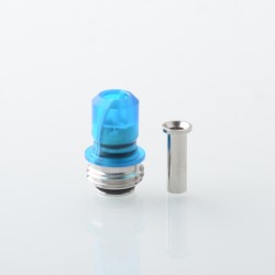 Rekavape Mission Boro Tips V2 ARC Style Drip Tip for BB / Billet Boro Mod - Blue, Resin