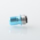 Rekavape Mission Boro Tips V2 ARC Style Drip Tip for BB / Billet Boro Mod - Blue, Aluminum