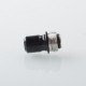 Rekavape Mission Boro Tips V2 ARC Style Drip Tip for BB / Billet Boro Mod - Black, Aluminum