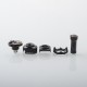 Monarchy MOBB MS Scepter Style RBA Bridge for Billet / BB / Vandy Pulse AIO / Boro - Black B, 2.5 / 3 / 3.5mm