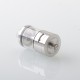 CGMODS DIGUA Style RTA Rebuildable Tank Atomizer - Silver, 4.0ml, MTL / DL, 22mm Diameter