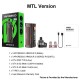 [Ships from Bonded Warehouse] Authentic Vaporesso Armour G 80W Pod Mod Kit MTL Version - Green, 5~80W, 3000mAh, 5ml, 0.4/ 0.6ohm