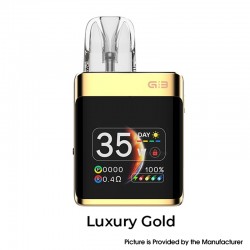 [Ships from Bonded Warehouse] Authentic Uwell Caliburn G3 Pro KOKO Pod System Kit - Luxury Gold, 1250mAh, 3ml, 0.4ohm / 0.9ohm