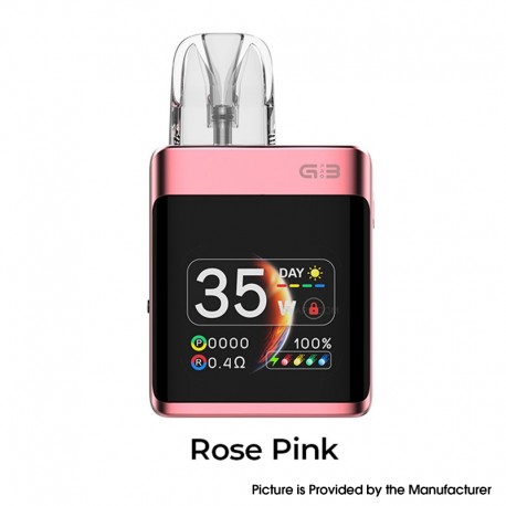 [Ships from Bonded Warehouse] Authentic Uwell Caliburn G3 Pro KOKO Pod System Kit - Rose Pink, 1250mAh, 3ml, 0.4ohm / 0.9ohm