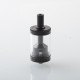 NETSU Style MTL RTA Rebuildable Tank Atomizer - Black, 5.0ml, 4 PCS Air Pins: 1.0 / 1.2 / 1.4 / 1.5mm, 22mm