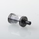 NETSU Style MTL RTA Rebuildable Tank Atomizer - Black, 5.0ml, 4 PCS Air Pins: 1.0 / 1.2 / 1.4 / 1.5mm, 22mm