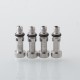 NETSU Style MTL RTA Rebuildable Tank Atomizer - Black, 5.0ml, 4 PCS Air Pins: 1.0 / 1.2 / 1.4 / 1.5mm, 22mm