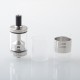 NETSU Style MTL RTA Rebuildable Tank Atomizer - Silver, 5.0ml, 4 PCS Air Pins: 1.0 / 1.2 / 1.4 / 1.5mm, 22mm