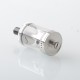 NETSU Style MTL RTA Rebuildable Tank Atomizer - Silver, 5.0ml, 4 PCS Air Pins: 1.0 / 1.2 / 1.4 / 1.5mm, 22mm